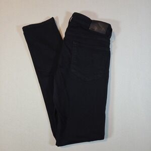 Paige Jeans Croft Skinny Fit Mens Size 32 Made In The USA Black Denim
